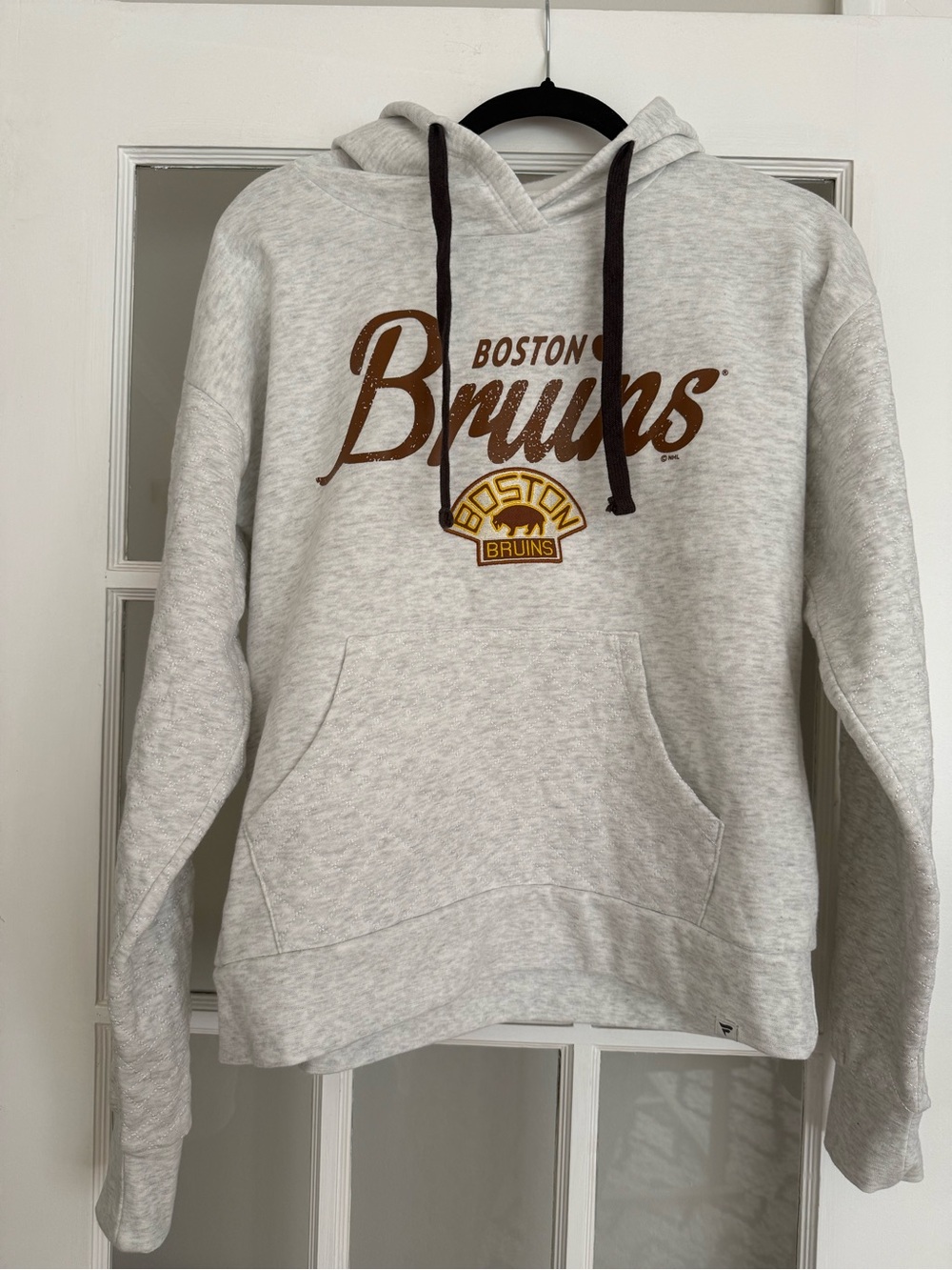 Women's Gray Boston Bruins Hoodie - Fanatics